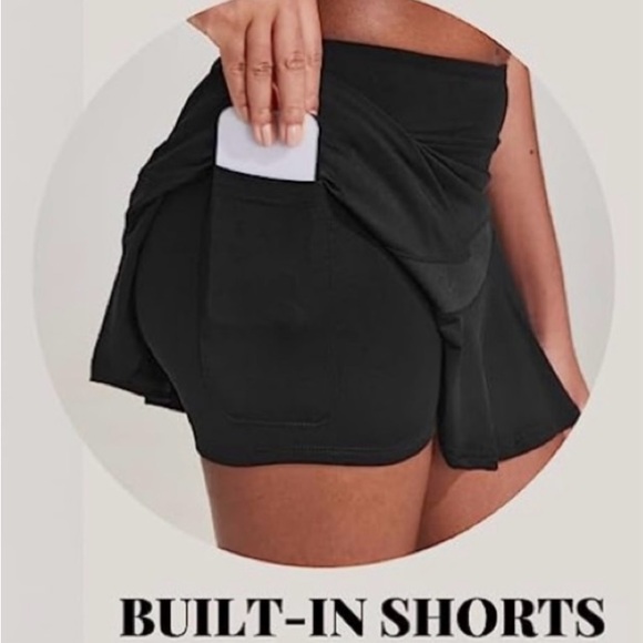 Ruffle Hem Active Golf/Tennis/Pickle Ball Skort 🌴 - Picture 5 of 15